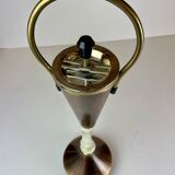 Italian Copper & Brass Ashtray on Foot, 1950s~60's