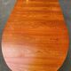 Scandinavian oval extendable table Baumann teak 240cm 1980