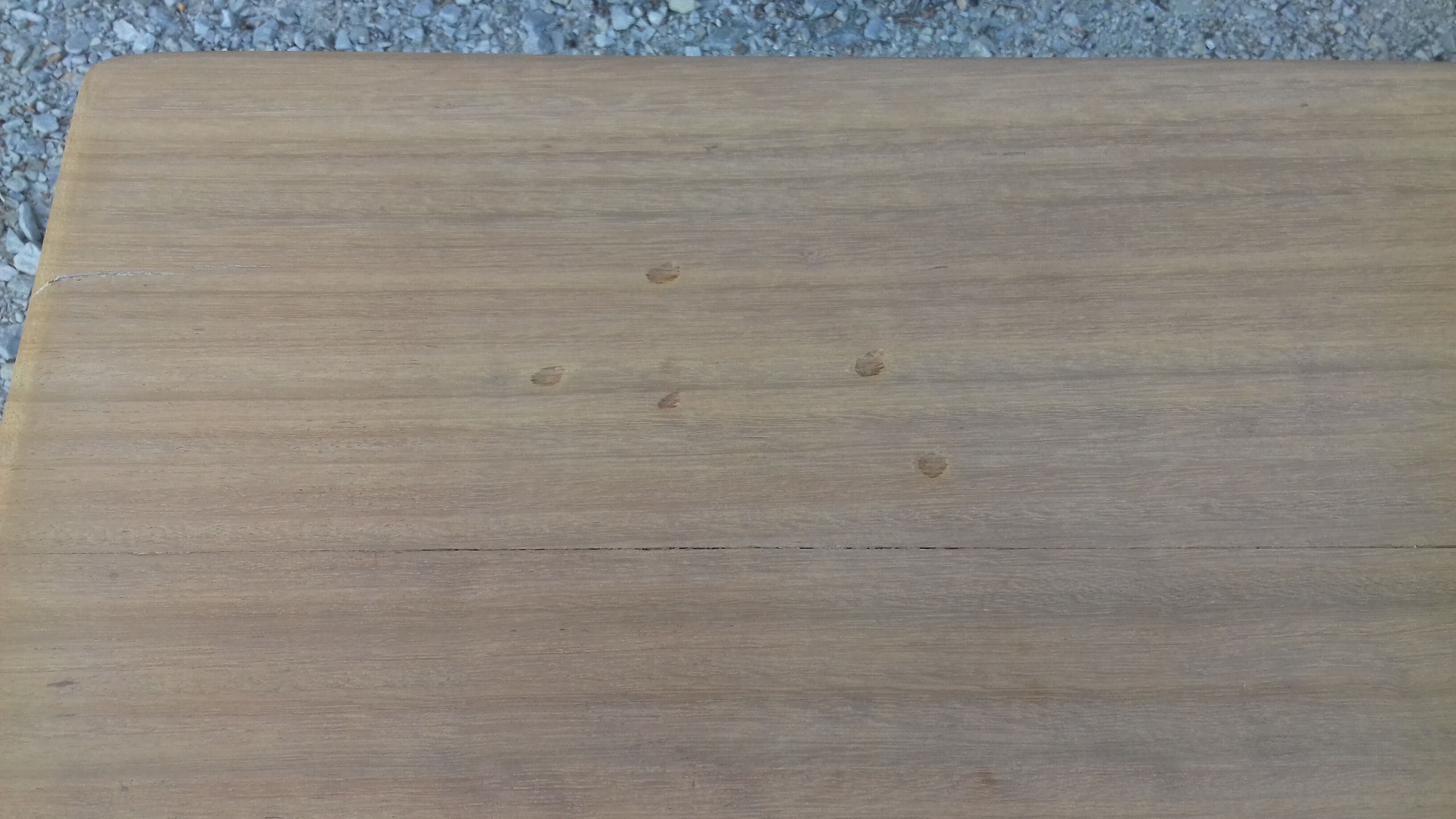 Farm table in solid cherry