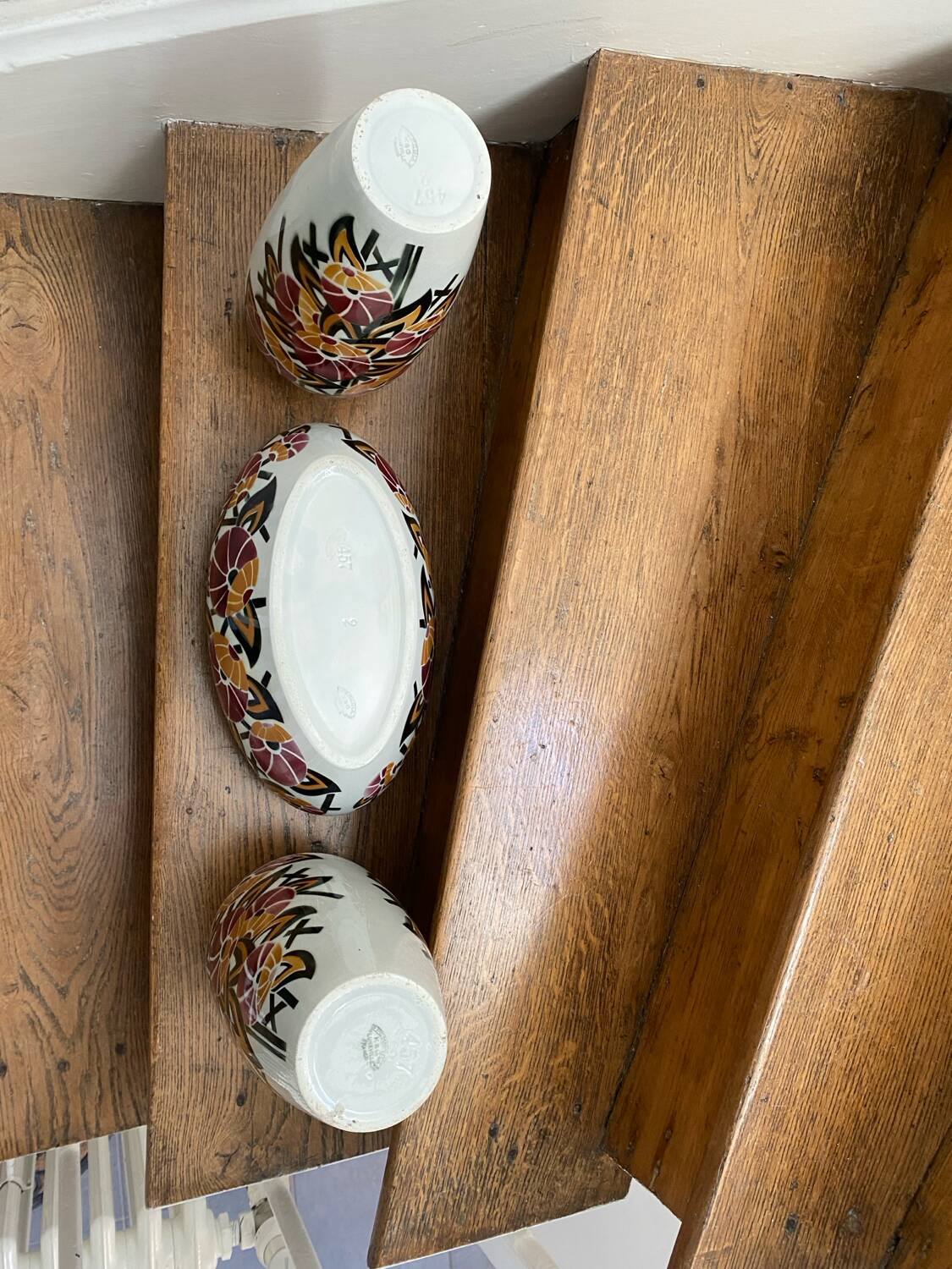 Set of Art Deco vases KG LUNEVILLE