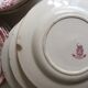 Series of 11 plates flat 19th in faience of Gien