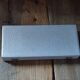 Cutlery baptism fork spoon silver metal box old box