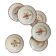 6 deep plates, antique earthenware Longchamp model Agen