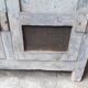 Patinated industrial wardrobe