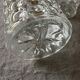 Vintage whisky carafe in transparent glass