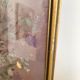 Cadre bouquet fleurs vintage
