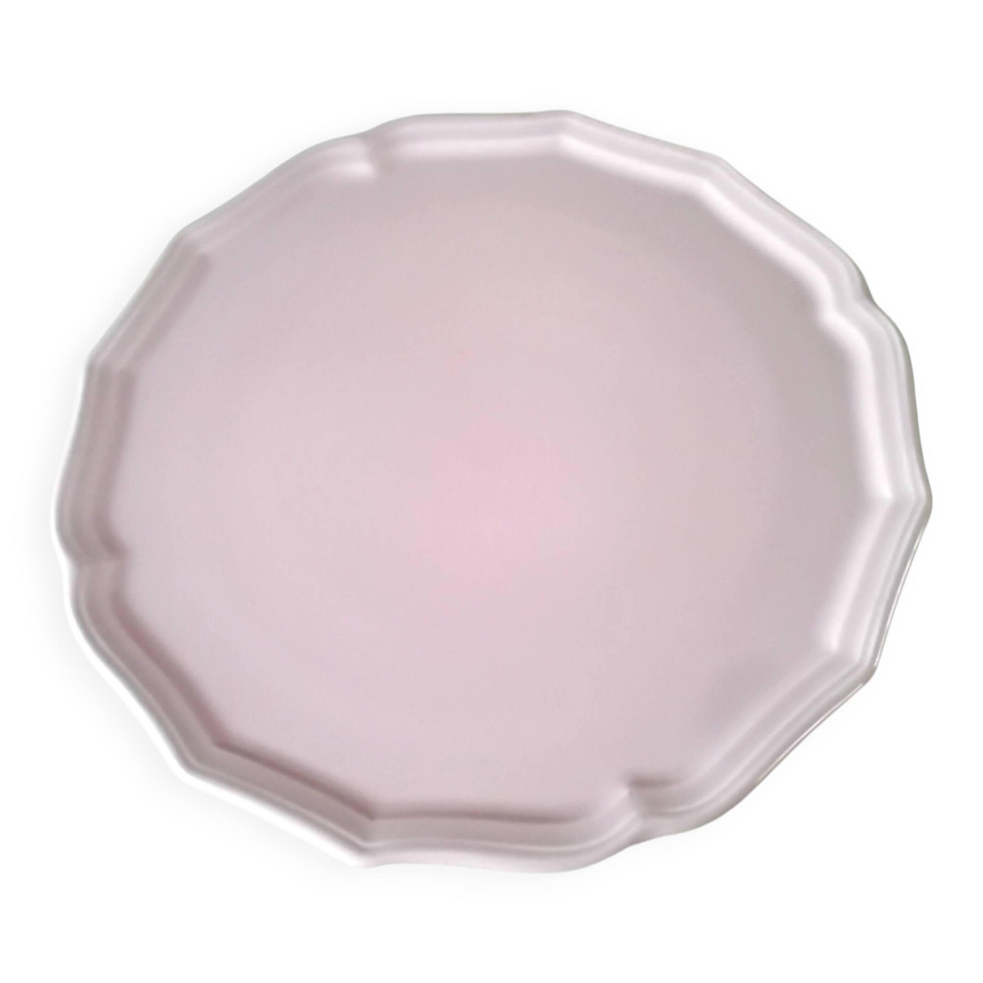 Salins earthenware cake plate