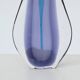 Flavio Poli Sommerso "Teardrop" vase Murano glass Seguso Italy 1960