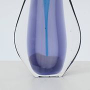 Flavio Poli Sommerso "Teardrop" vase Murano glass Seguso Italy 1960