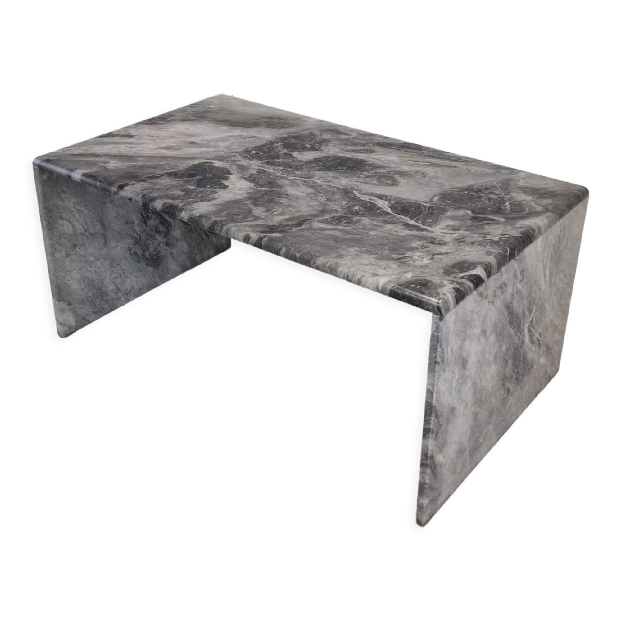 Italian marble coffee or side table, 1980s
