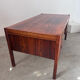 Old Danish Scandinavian desk in rosewood veneer designed by Christian Linneberg