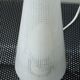 Plastic and glass bedside lamp from the 50s/60s