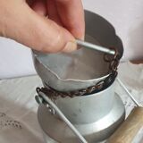 Pot à lait canette à lait complet en aluminium vintage