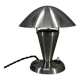 Bauhaus  Nickel "Mushroom" Table Lamp, Czechoslovakia, 1930s