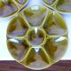 3 vintage Gien porcelain oyster plates 2106173
