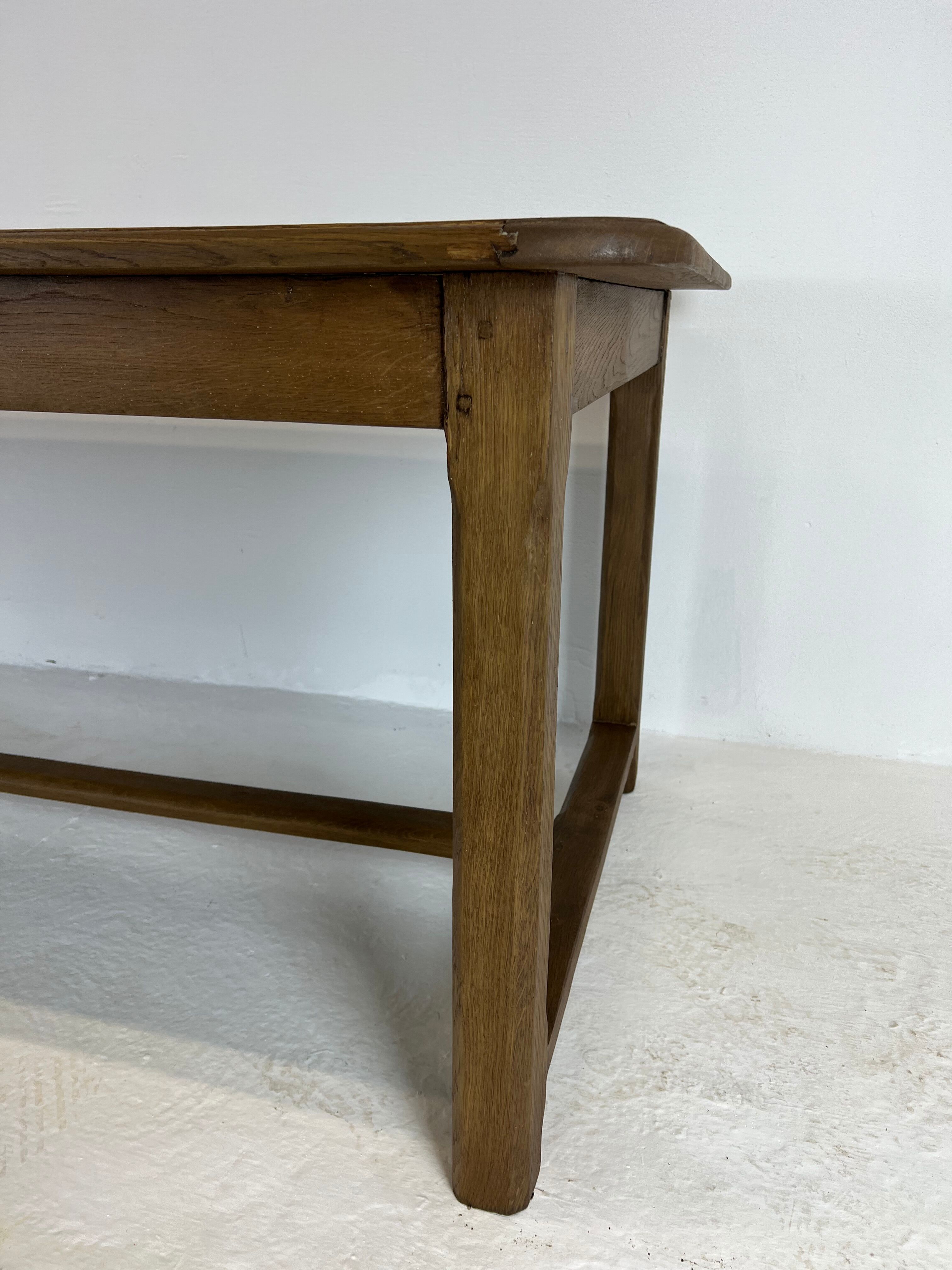 Old oak farmhouse table