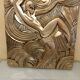 Large Art Deco bas-relief dancer "Folies bergère" after Maurice Picaud