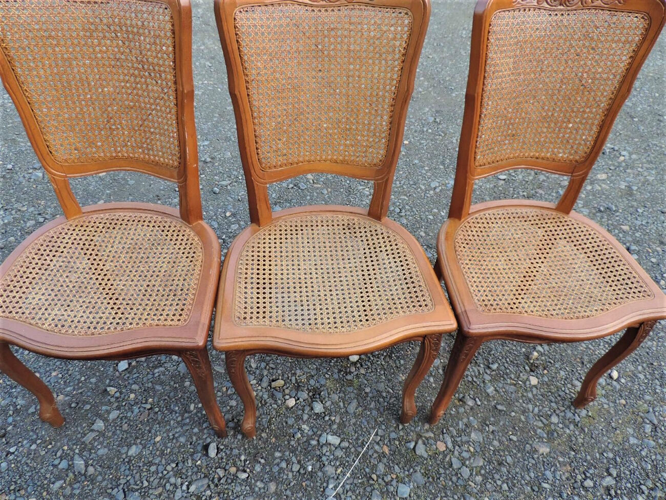 Set of three chairs 1970s