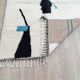 Handmade Berber rug in pure wool, size 150 x 250 cm