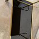 Vintage golden and black rolling service 1970s