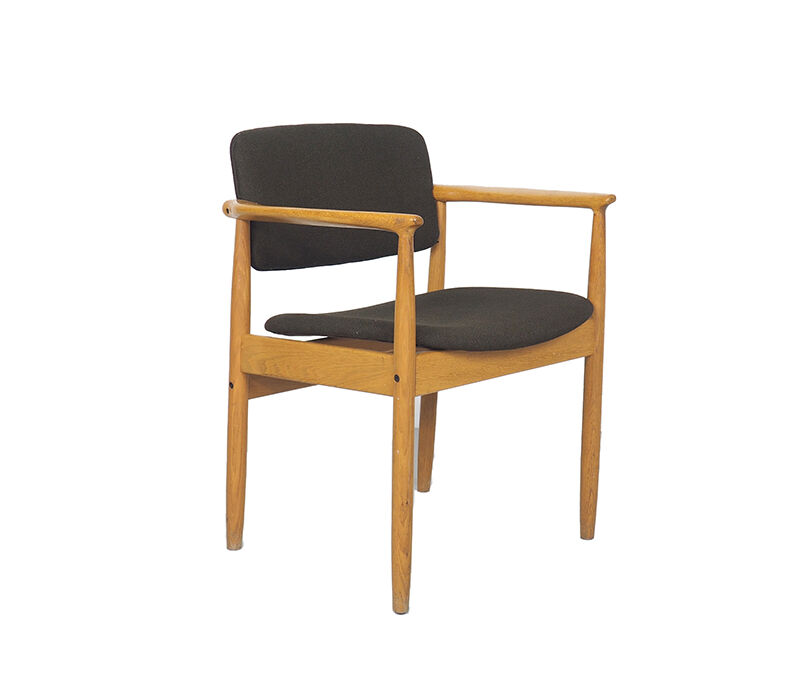 Dyrlund teak wooden armchair, 1970s