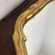 Large baroque mirror in gilded wood