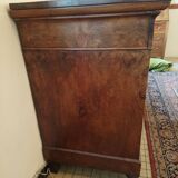 Commode restauration en noyer 4 tiroirs