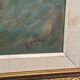Original Swedish Oil on Canvas – “Horses” – Signed – Vintage & Framed – 59.5 × 49.5 cm