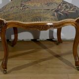 Louis XV style living room in walnut – 1920