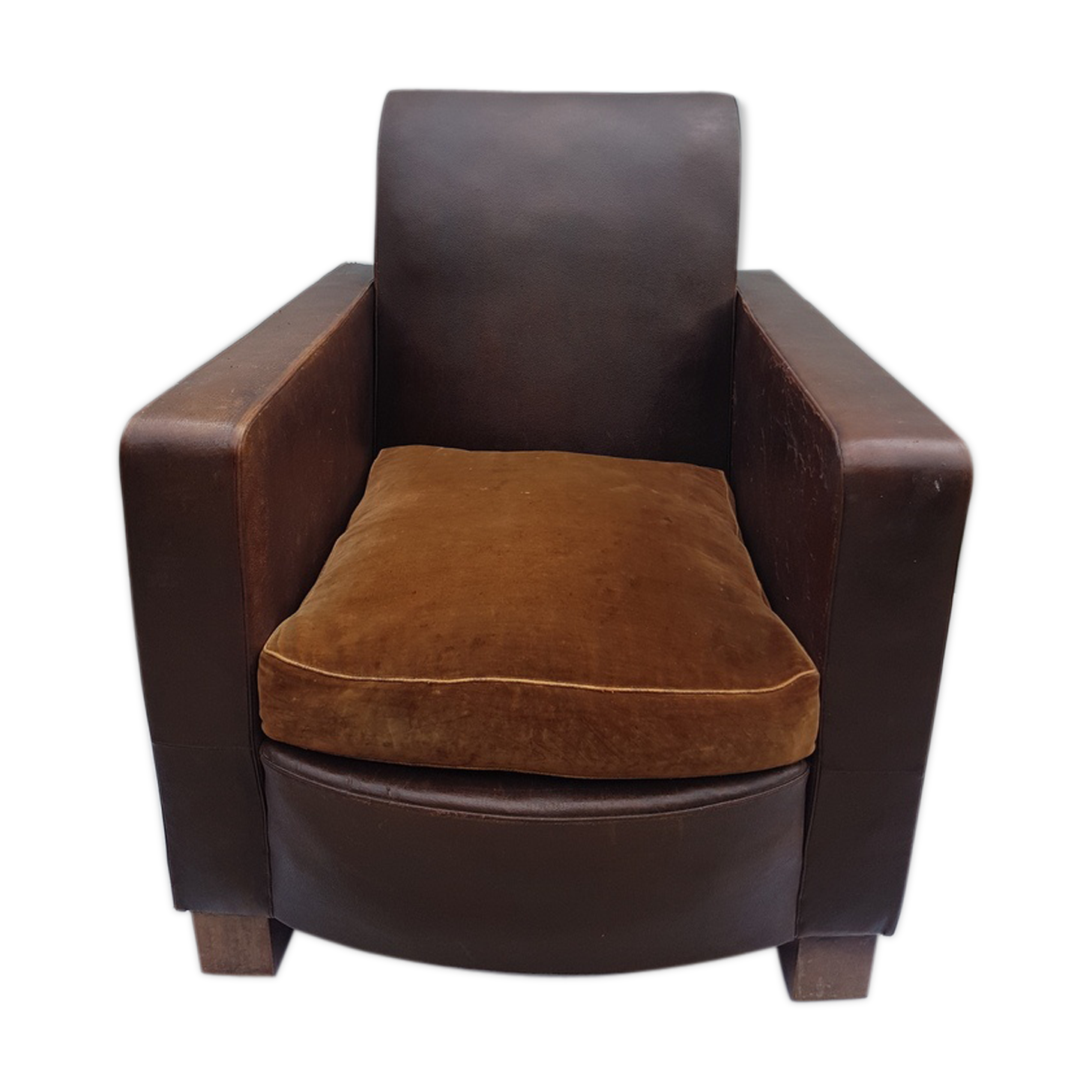 40s club chair, leather