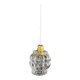 Suspension moderne globe en verre vintage