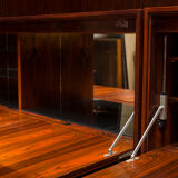 German Rosewood Modular Wall Shelves by IDEE Mobel, 1960s, Set of 25