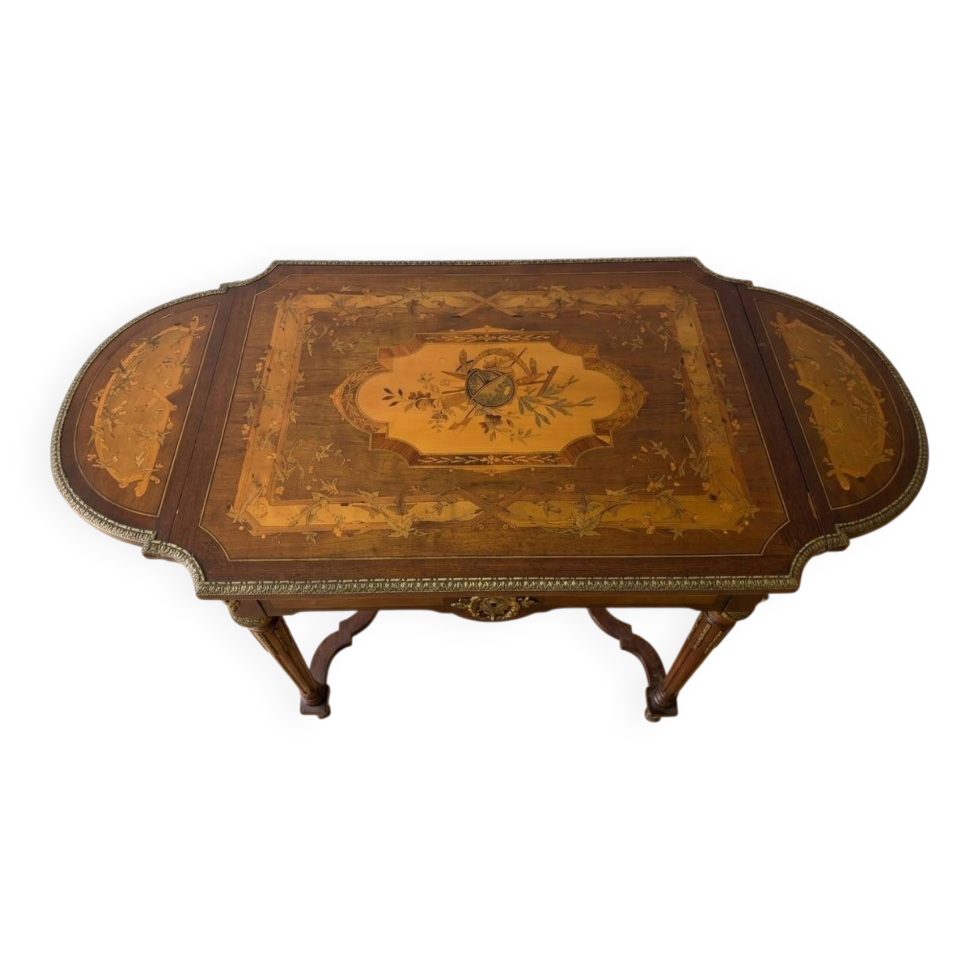 Marquetry table