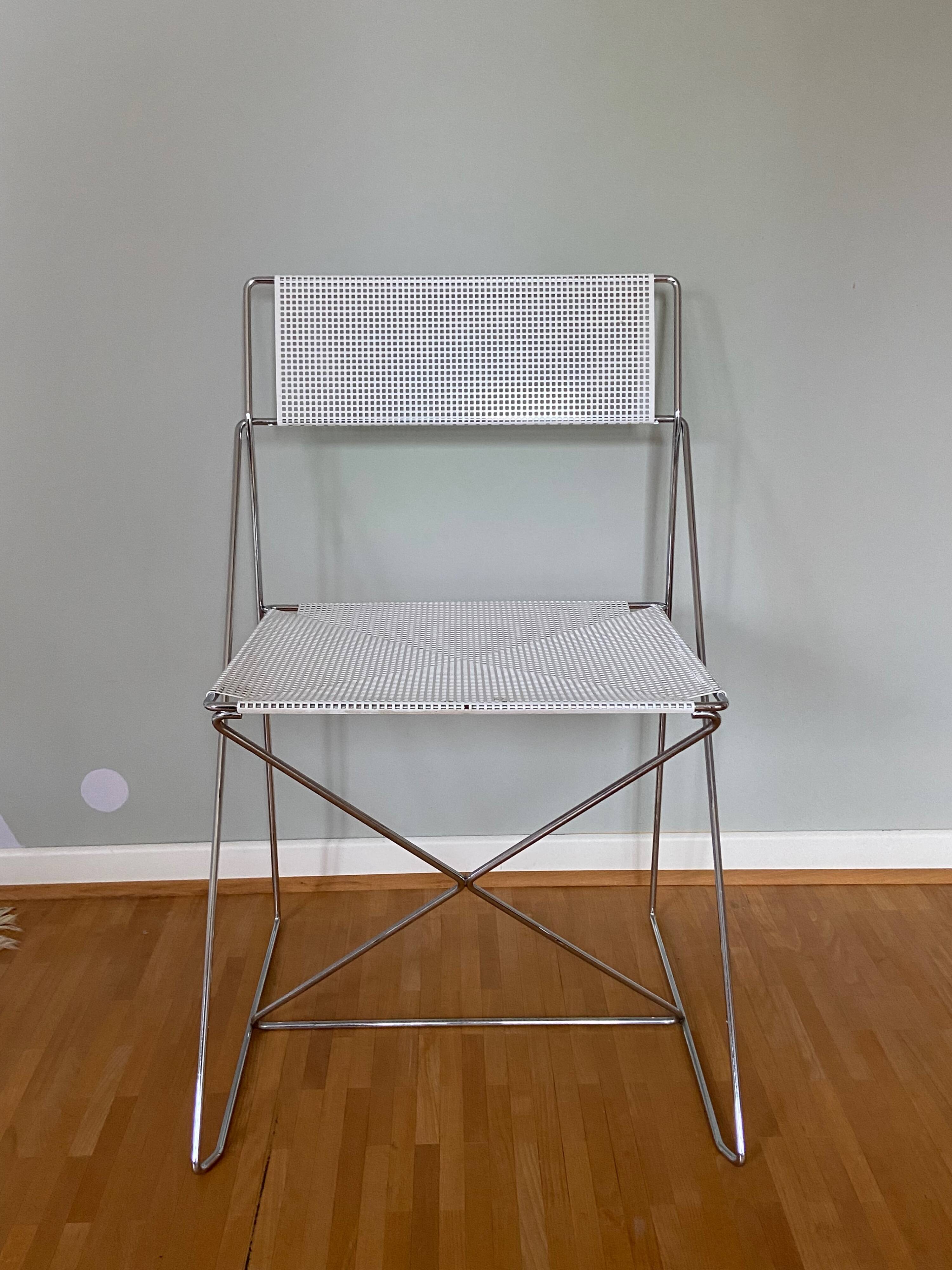 One X Line Chair by Niels Jørgen Haugesen for Hybodan 1980s