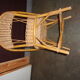 Wicker rattan child chair 1950