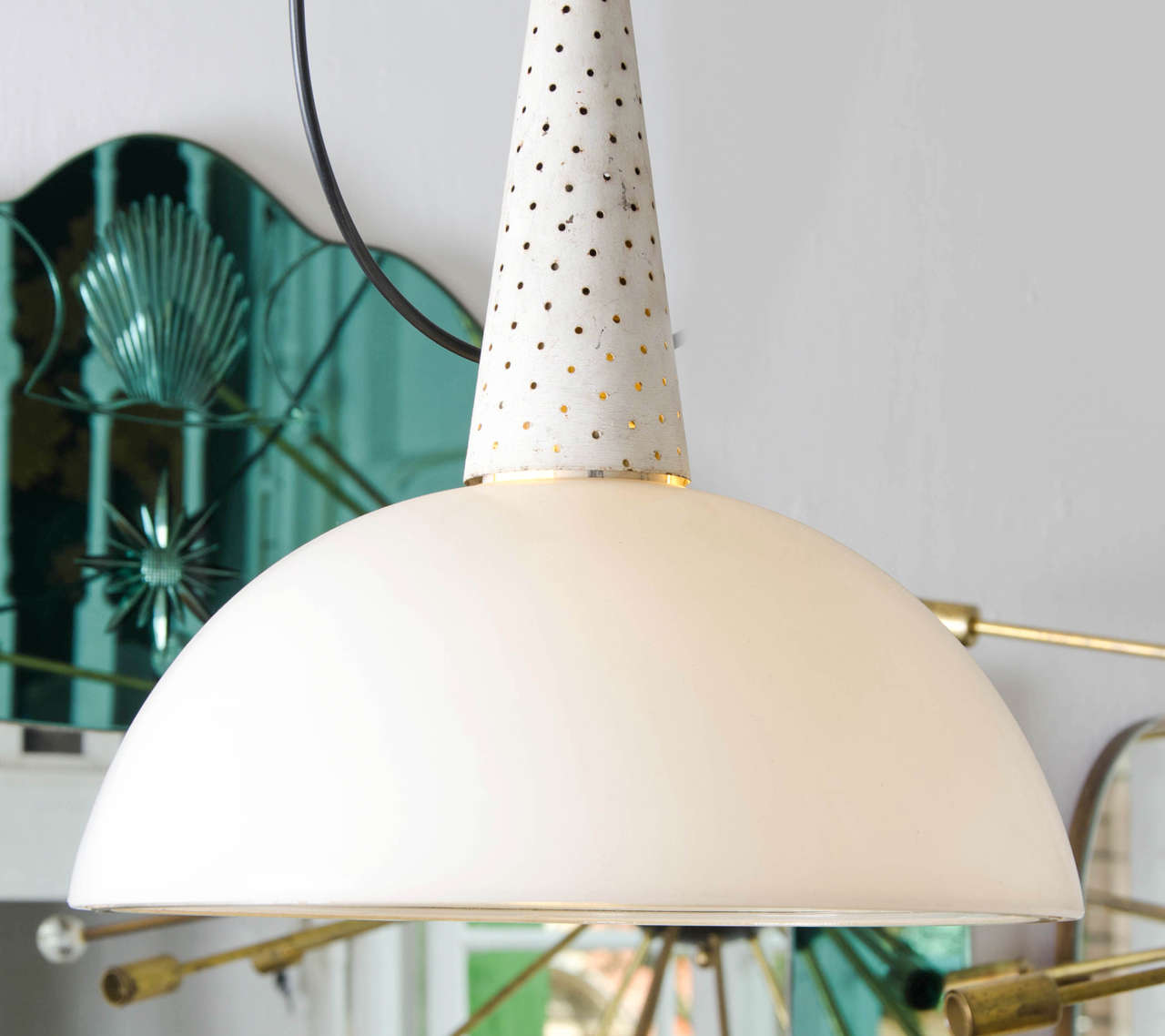 Suspension Holophane, circa 1950.