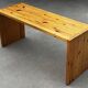 Table d'appoint vintage Ate Van Apeldoorn, pin, années 1970