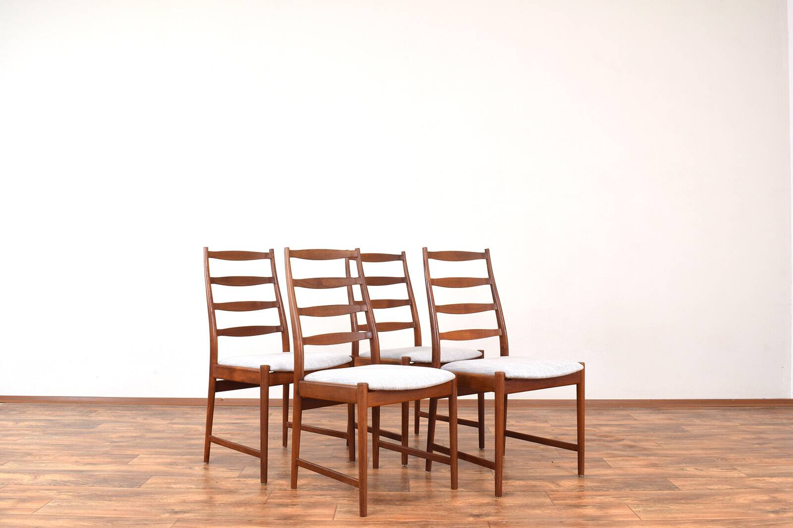 Danish teak dining chairs by Torbjörn Afdal for Vamo, 1960s, set of 4.
