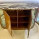 Art Deco period sideboard in precious wood veneer, Loupe d'Amboine