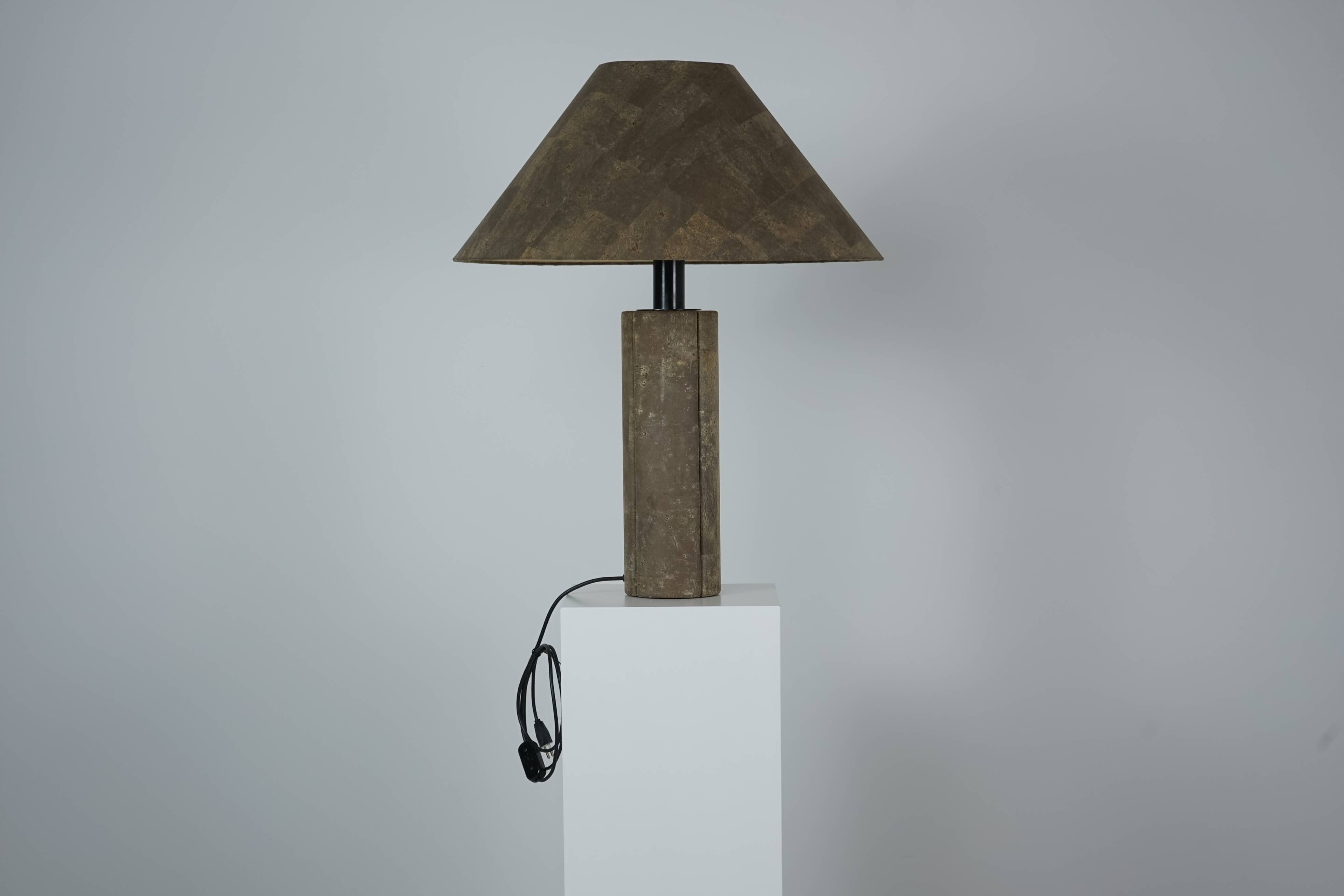 Table Lamp in Cork by Ingo Maurer for Design M
