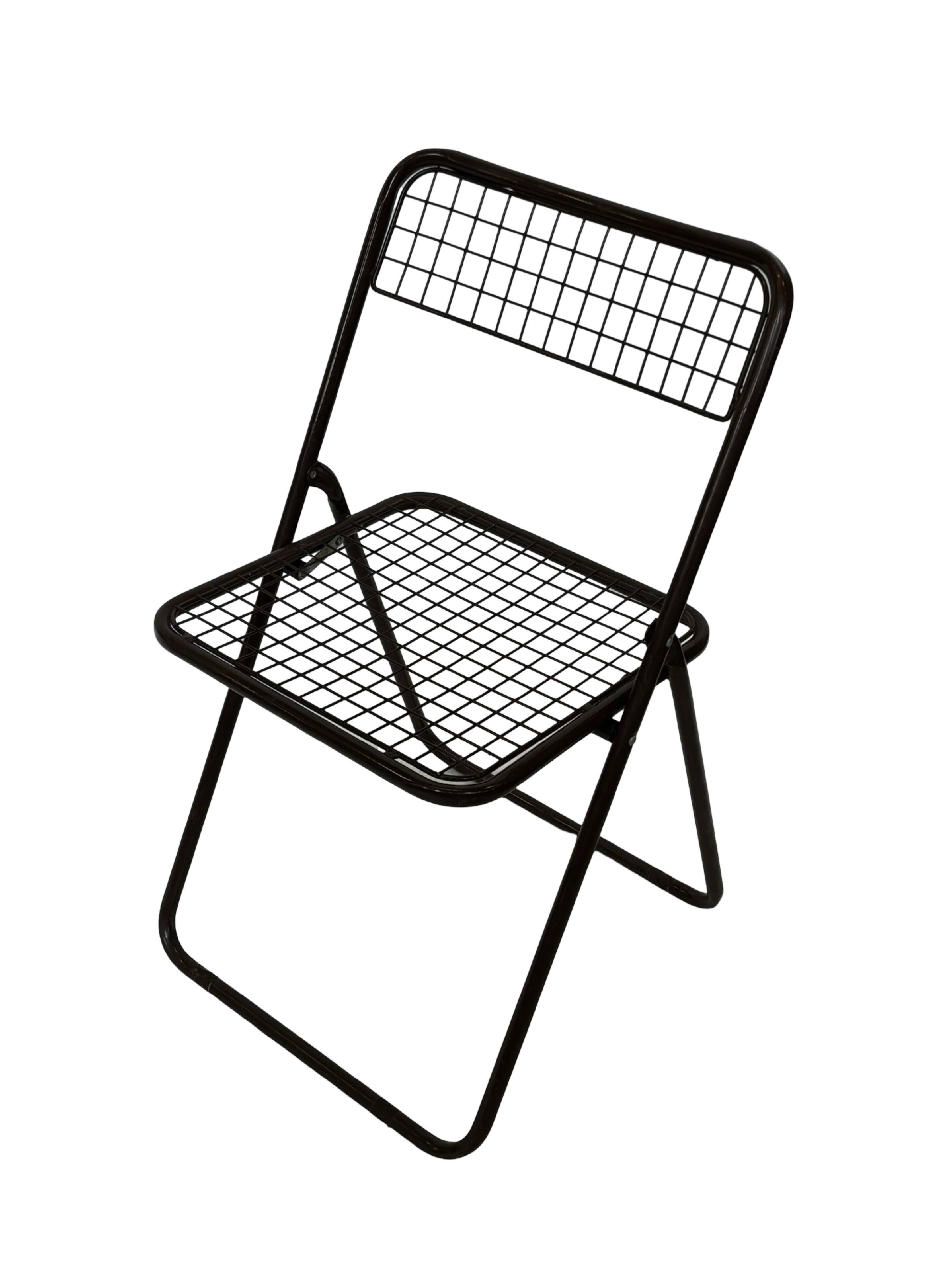 Vintage Folding chair "Ted Net" by Niels Gammelgaard for Ikea 1976