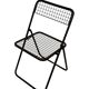 Vintage Folding chair "Ted Net" by Niels Gammelgaard for Ikea 1976
