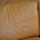 Danish Midcentury 3-seater canapé by Stouby in cognac brown leather, made in the 1970s.