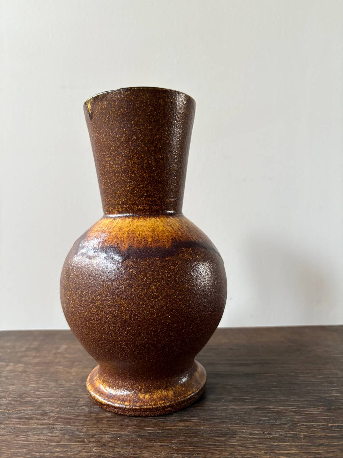Ceramic vase, Accolay pottery, 1960s