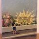 Old oil painting.
