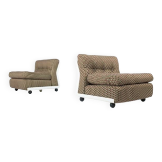 Pair of Amanta Armchairs by Mario Bellini for B&B Italia