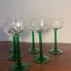 Verre à pied bas Rhin vin verre ciselé DLG baccarat