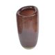 Large burgundy glass vase Vidrios San Miguel, Spain 1990s.