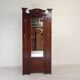 Art Nouveau wardrobe, hanging cupboard