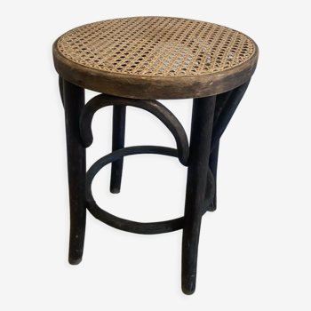 Tabouret cannage